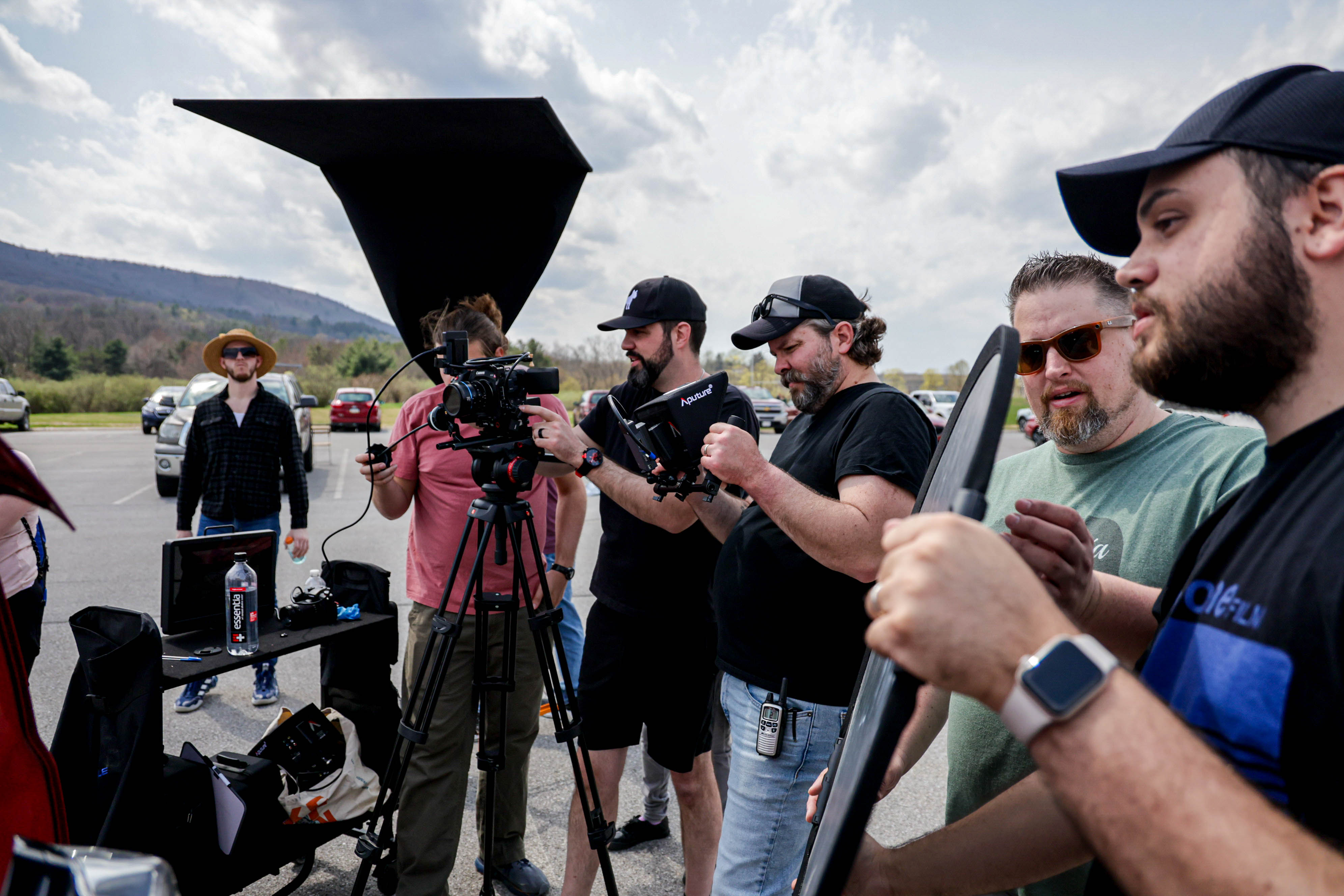 Camera and lighting equipment